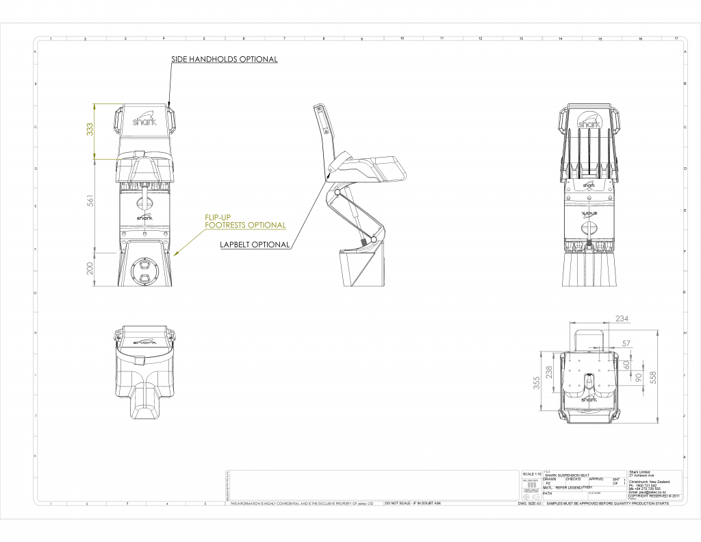 Ultra plus technical dimensions